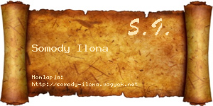 Somody Ilona névjegykártya